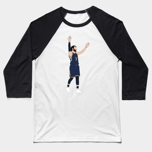 Ricky Rubio Embraces The Crowd Baseball T-Shirt by rattraptees